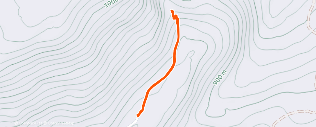 Map of the activity, Cachoeira do Lajeado - Guiando