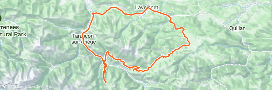 Carte de l'activité de groupe