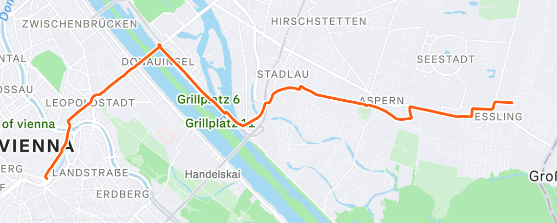 Map of the activity, W2W