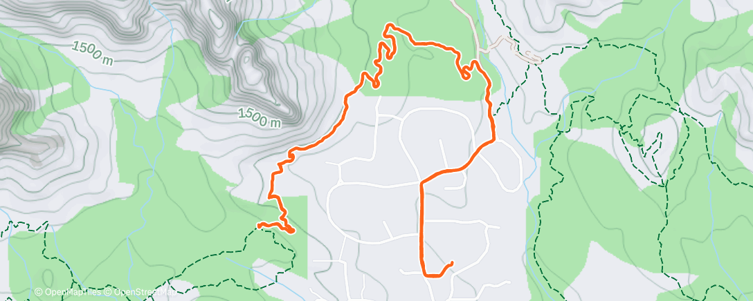 Карта физической активности (Family hike)