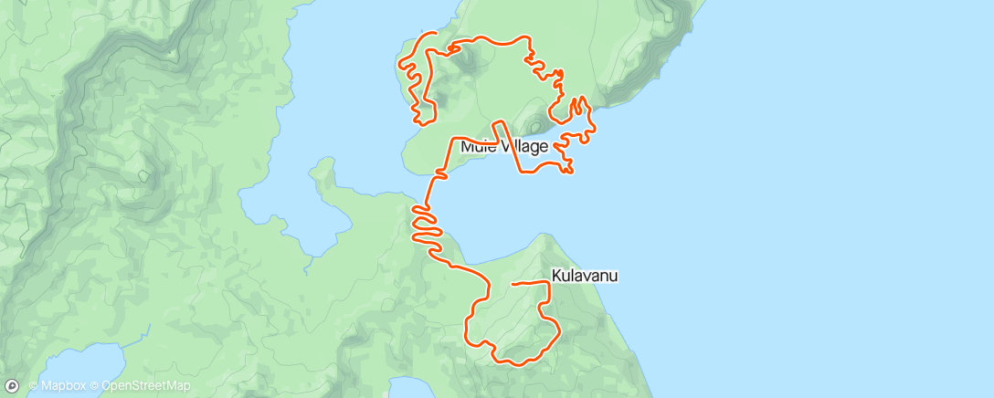 Map of the activity, Zwift - Climber's Gambit in Watopia