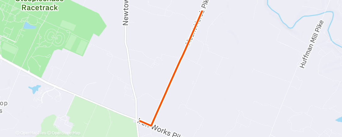 Map of the activity, ROUVY - 15 Minute Cool-down