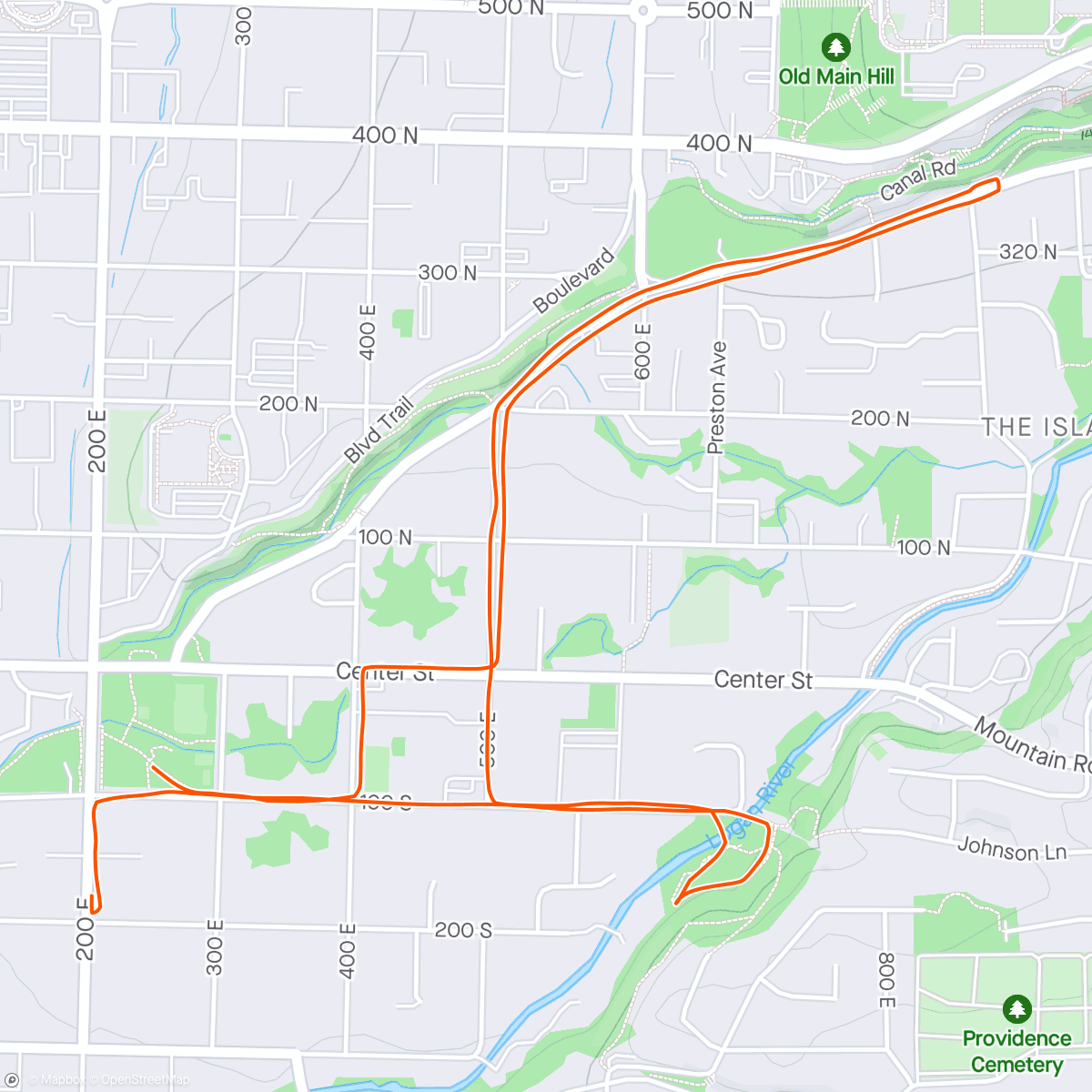 Map of the activity, First run since Spine fusion and foot surgery.