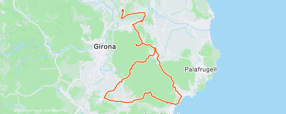 Map of the activity, Camp day 3 or 4 durability testing