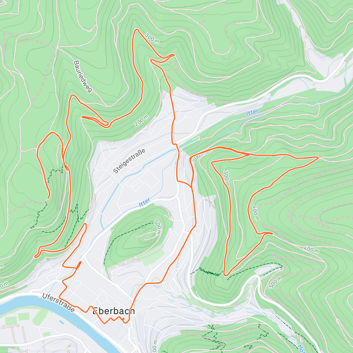 Карта физической активности (Kl Runde)