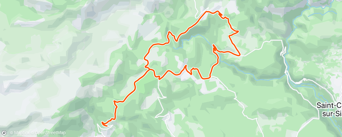 Map of the activity, Morning Ride