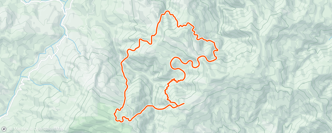 Map of the activity, Zwift - JDogs custom inters on Road to Sky in France
