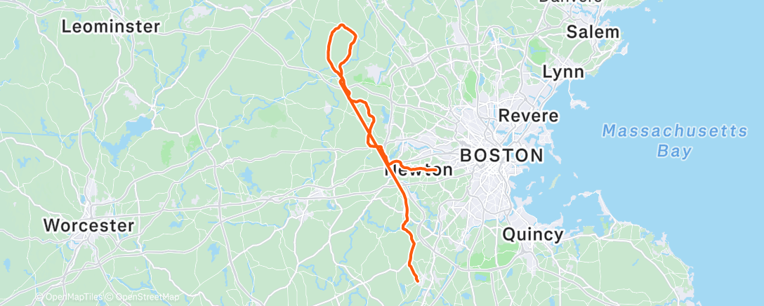 Map of the activity, Accidentally paused the Karoo