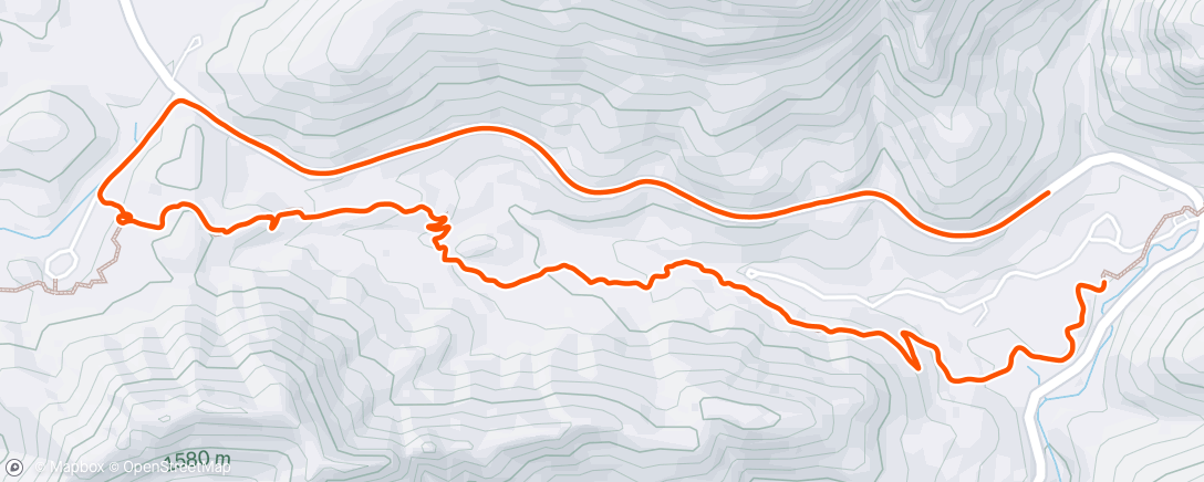 Map of the activity, Morning Mountain Bike Ride