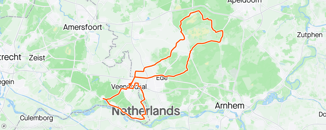 Map of the activity, Dagje koffiestops 🙈 en verkenning Veenendaal- Veenendaal! 🌎