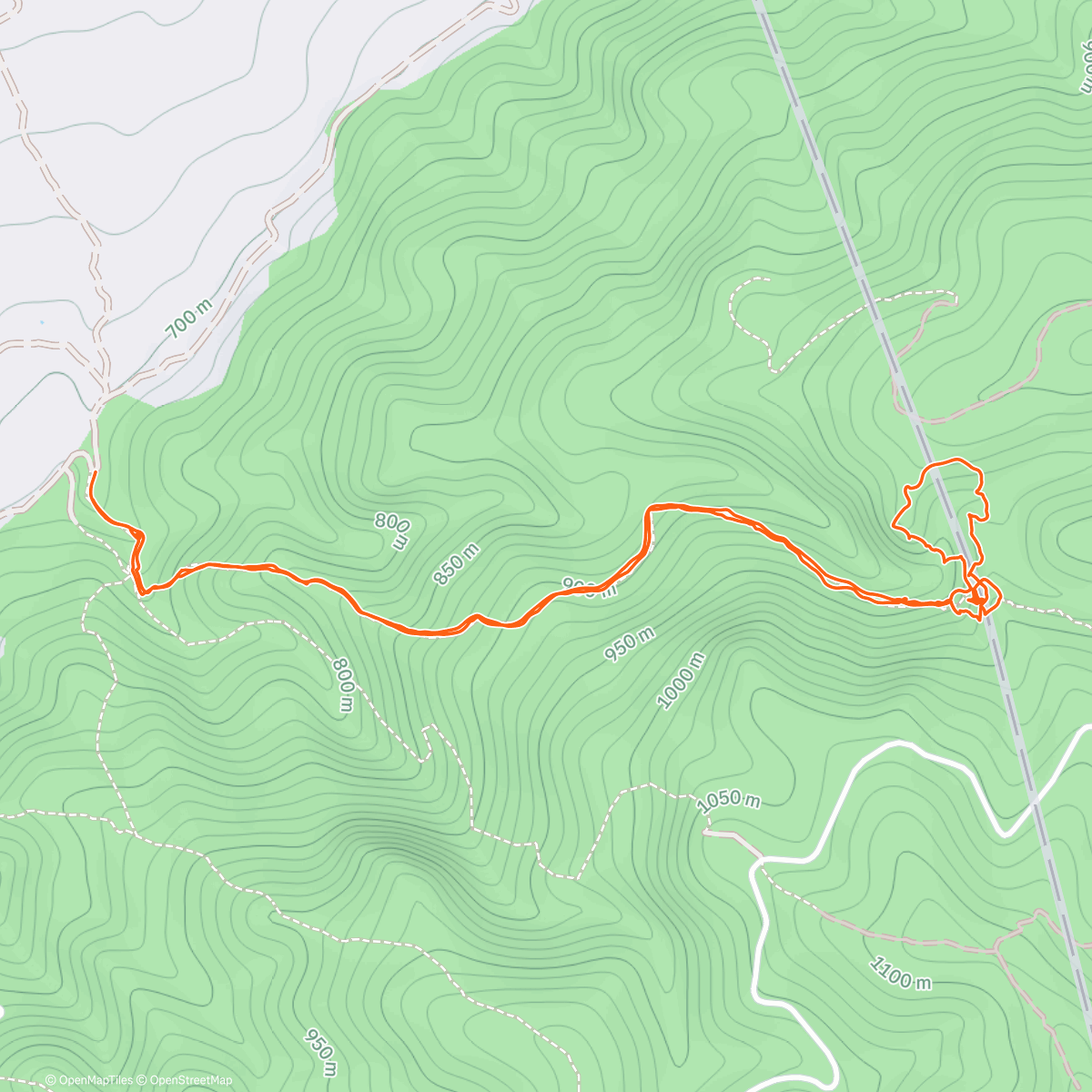 Map of the activity, Cueva del Lágrimal