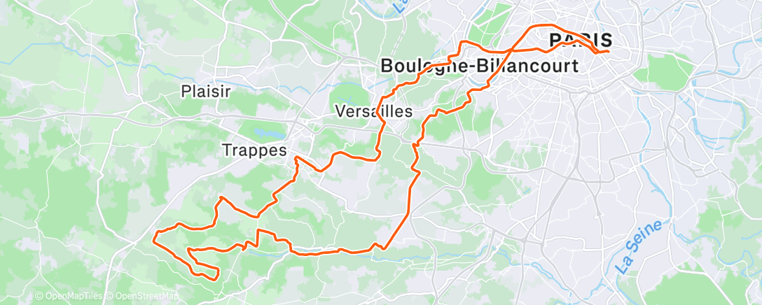 Map of the activity, EZ with Élise