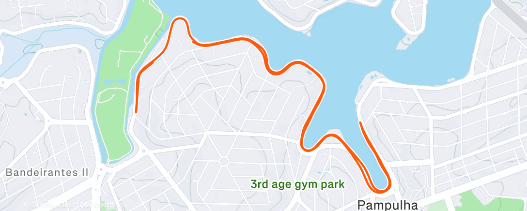 Карта физической активности (Morning Run)