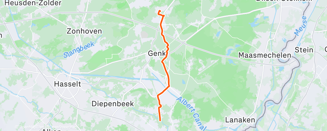 Map of the activity, Ochtendrit