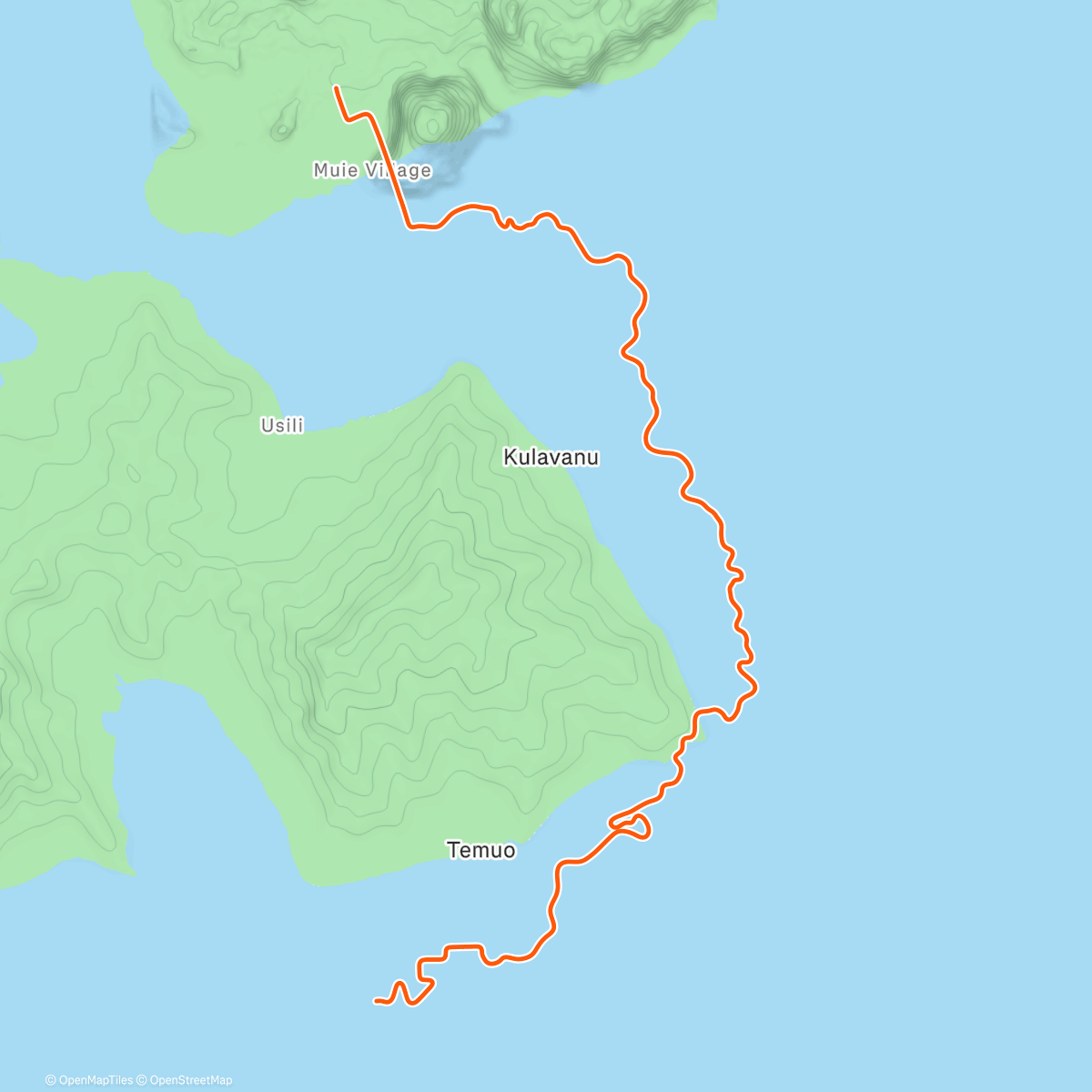 Map of the activity, Zwift - Sugar Cookie in Watopia