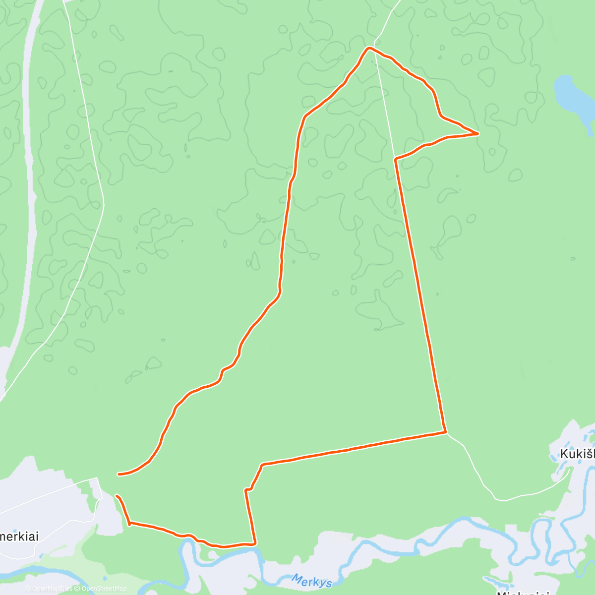 Map of the activity, Lovely🌲☀️