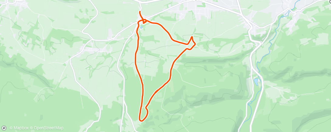 Map of the activity, Running Wellin S11 Une montée, une descente et au lit