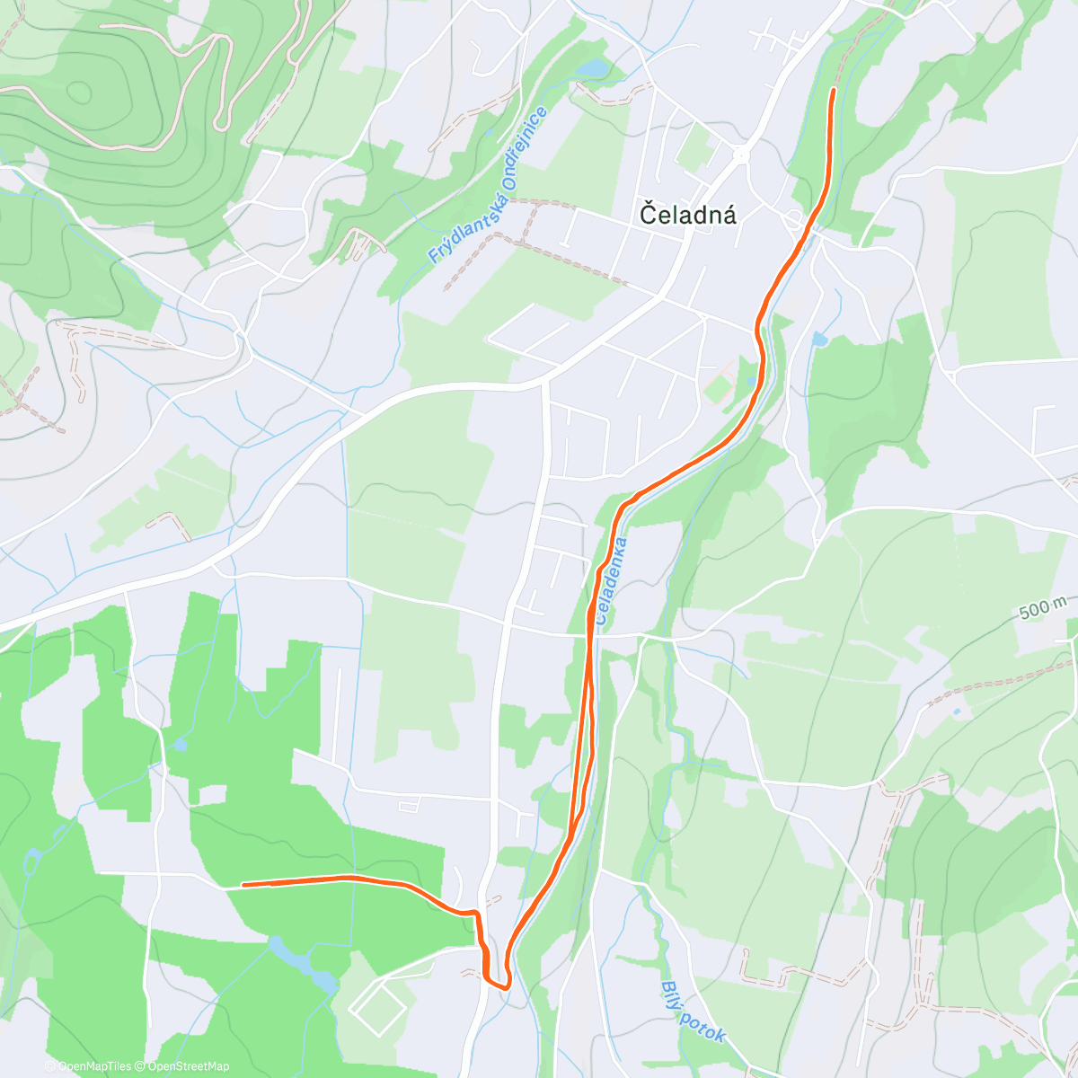 Mapa de la actividad (Recovery)