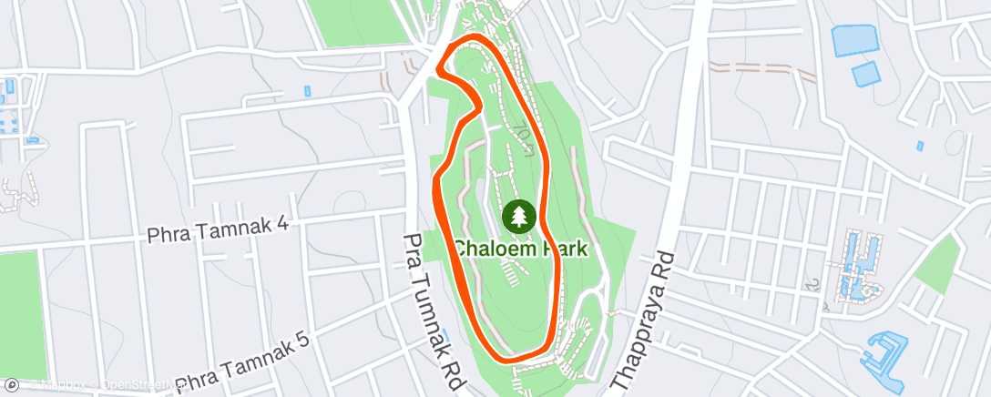 Map of the activity, 1st New Year Run 🥰