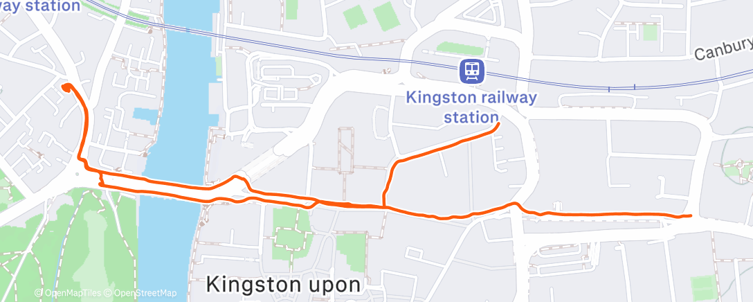 Карта физической активности (Lunch Walk)