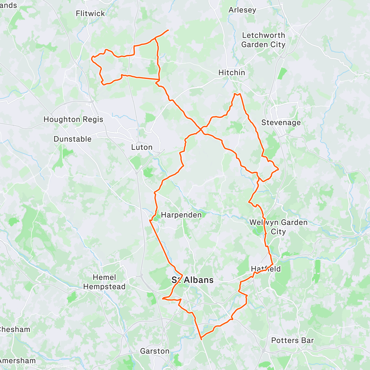 Map of the activity, Xmas Eve con Noah