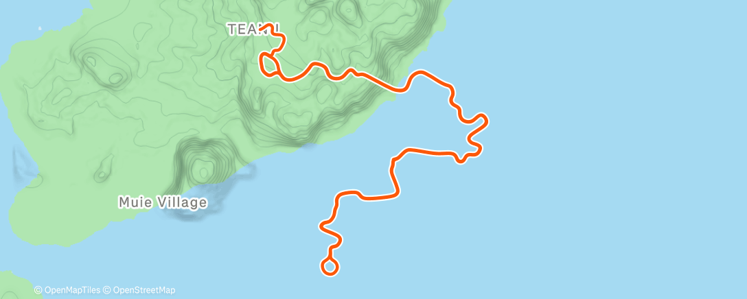 Map of the activity, Zwift - 30/30sec Anaerobic #3