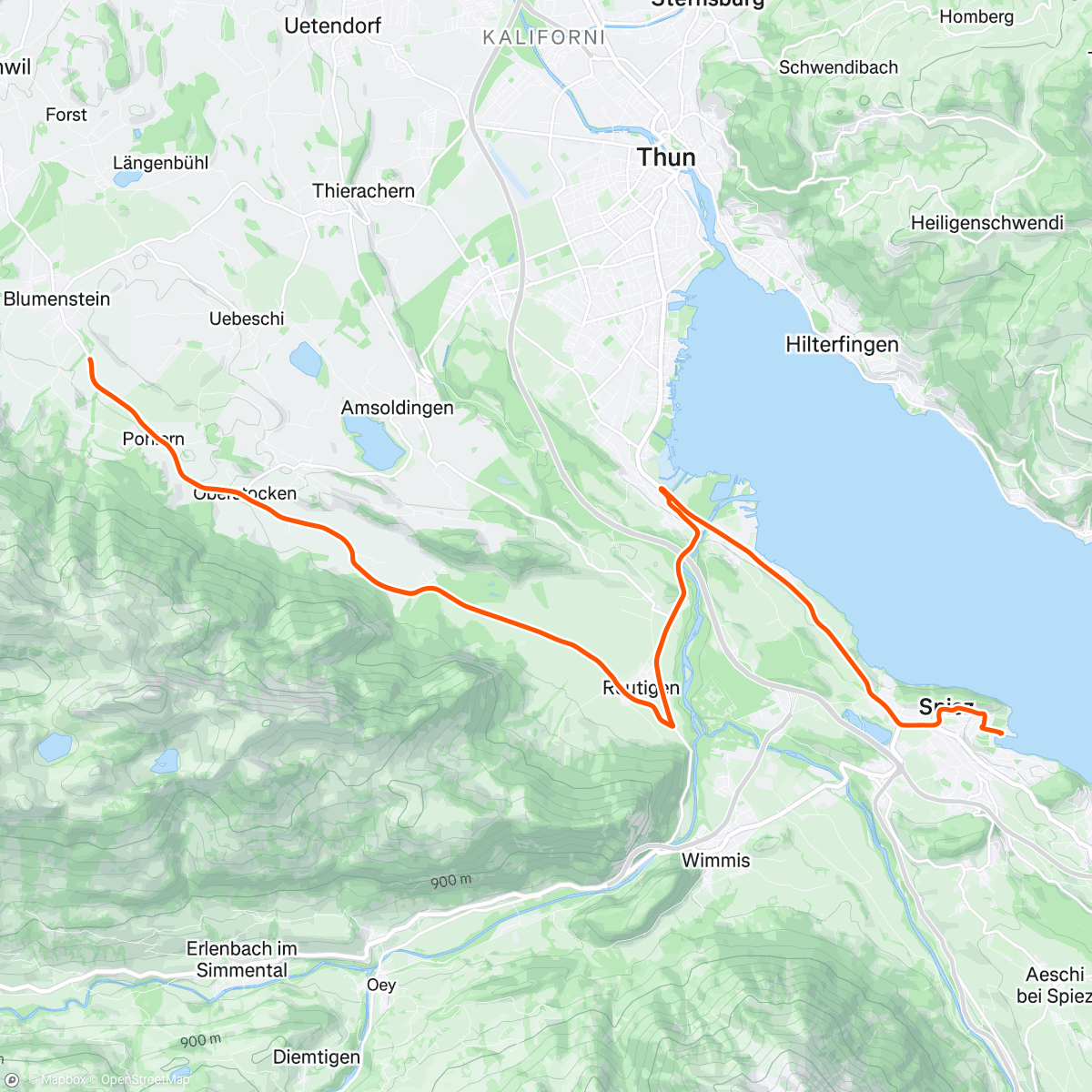 Map of the activity, ROUVY - Fight the Fatigue 3 | Puncheur's plan