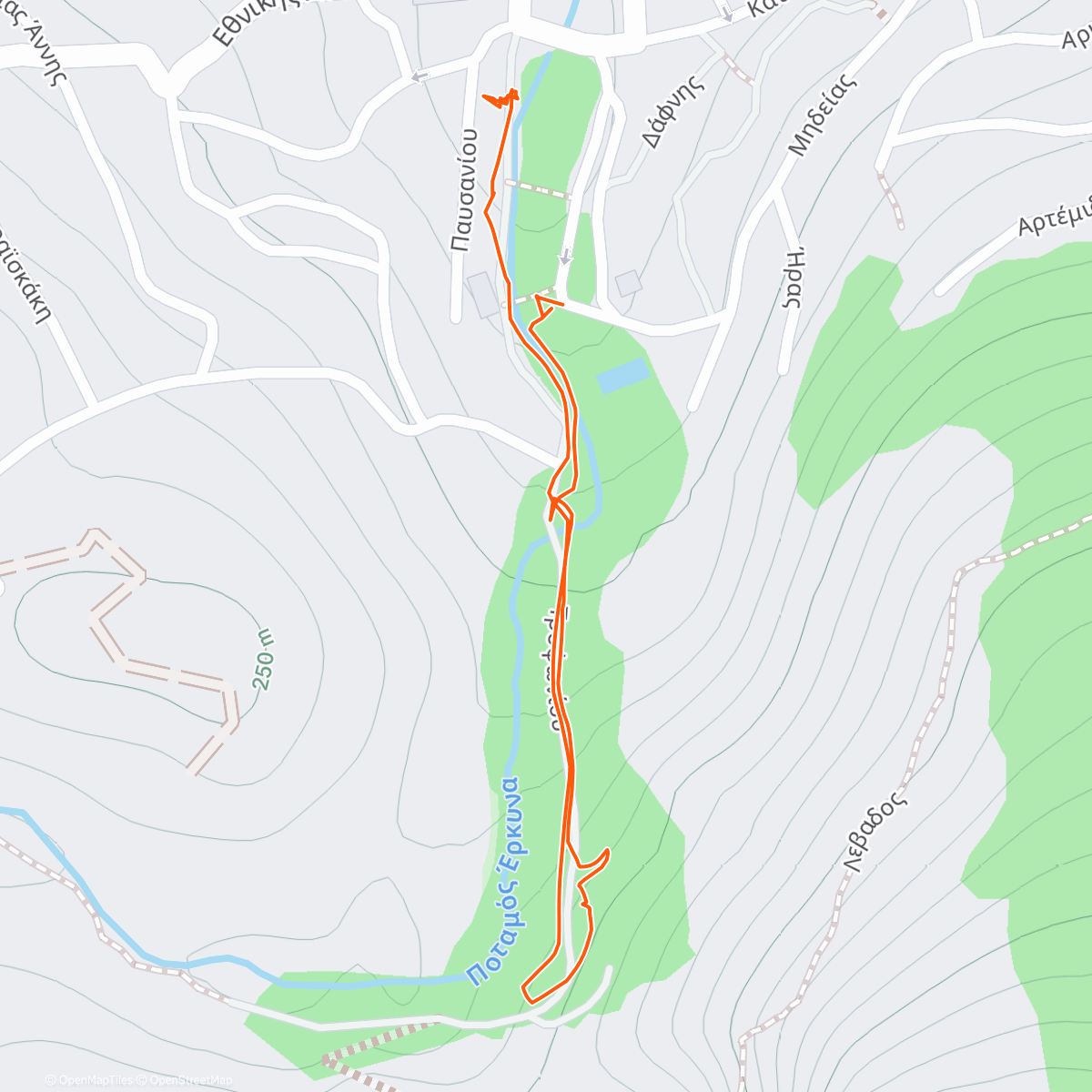 Mappa dell'attività Λιβαδειά με την Kate και με τον Γιάννη