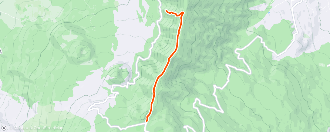 Map of the activity, Castagnero La Palma