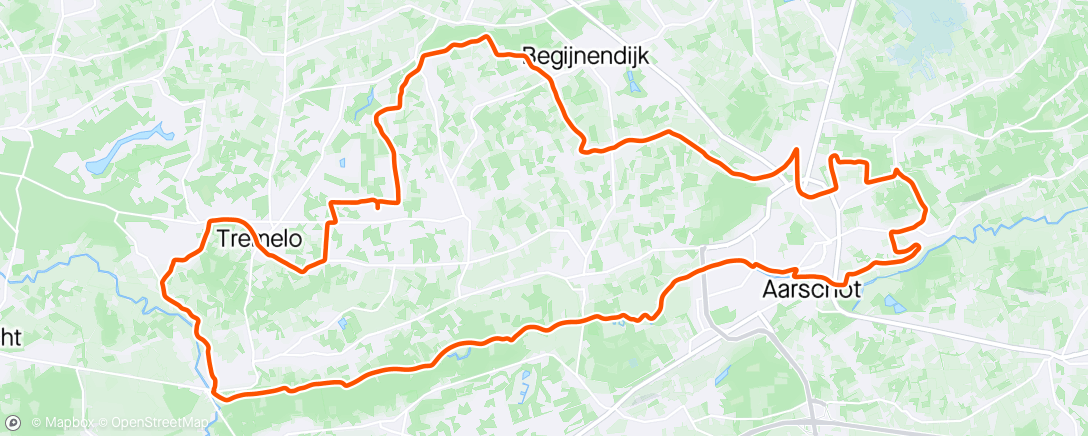 Map of the activity, Easy ride —> ✈️ frankfurt