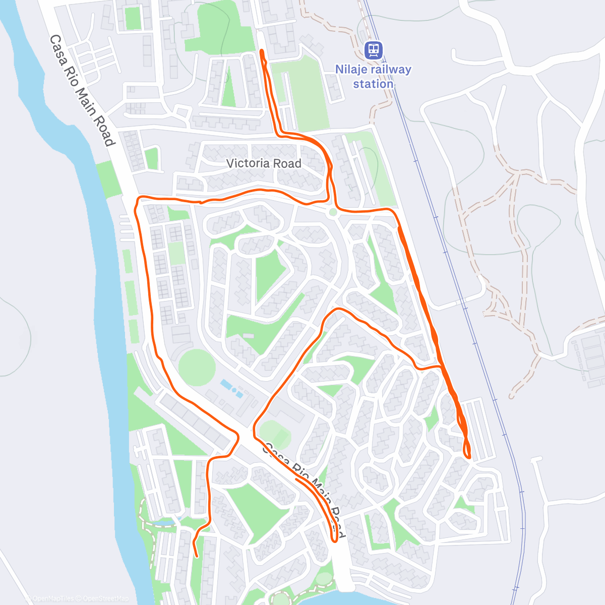Map of the activity, 17.12.2025