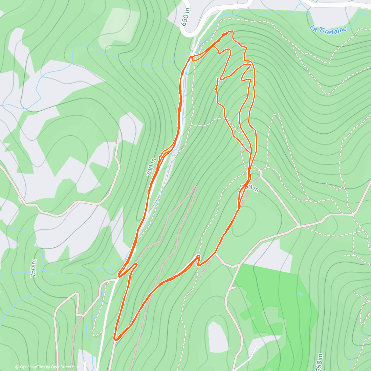 Map of the activity, Al dente.