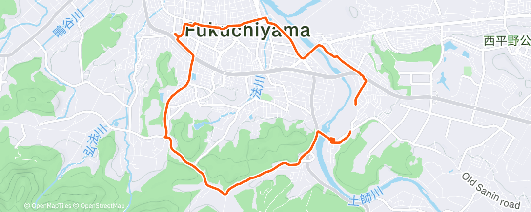 Map of the activity, 散歩