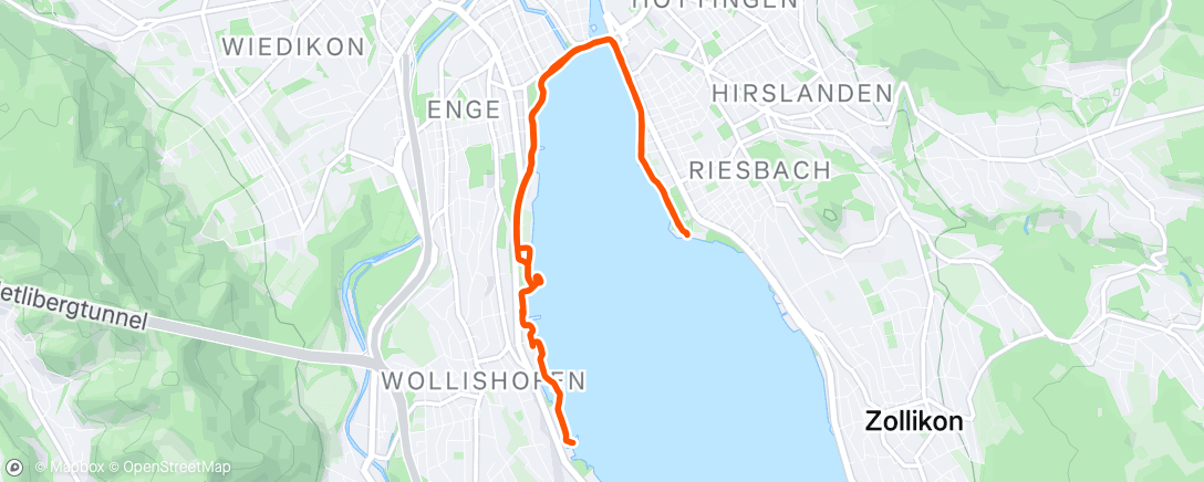 Map of the activity, Regenerations(?)lauf