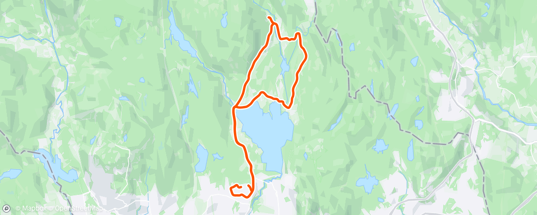 Map of the activity, Søndagstur 🚲🌞