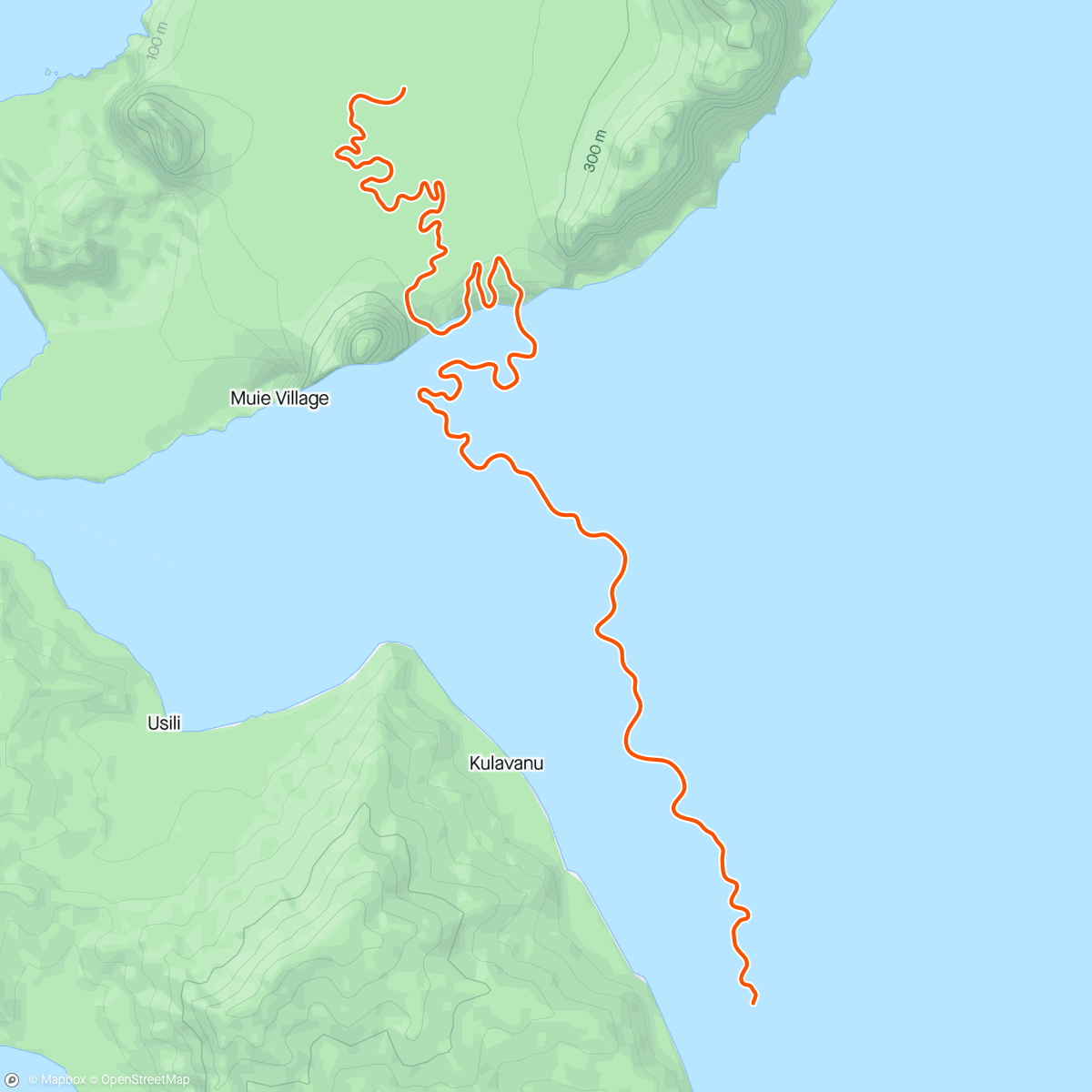 Mapa da atividade, Zwift - Jurassic Coast in Watopia