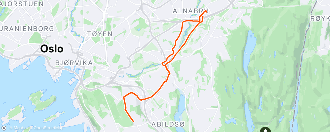 Map of the activity, Handle