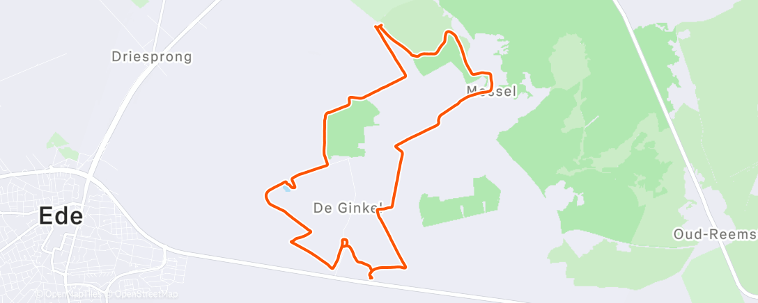 Карта физической активности (Kreelsepad met leuke groep 🏃‍➡️🏃🏼‍♀️‍➡️)