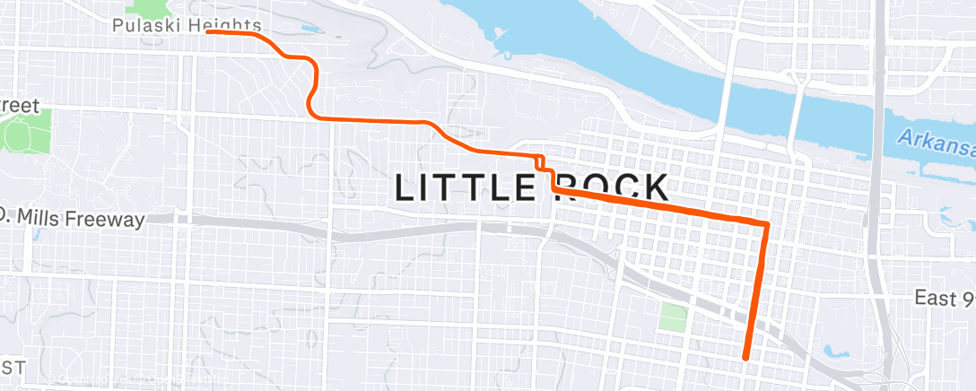 Map of the activity, Not enough time in a day