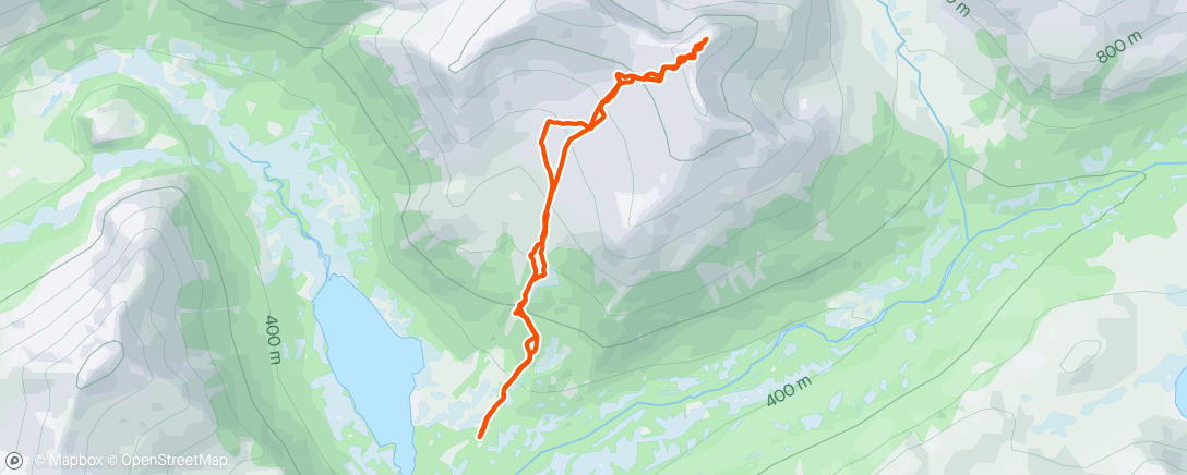 Map of the activity, Randoné, opp til Smørbotntinden 👍☀️😃