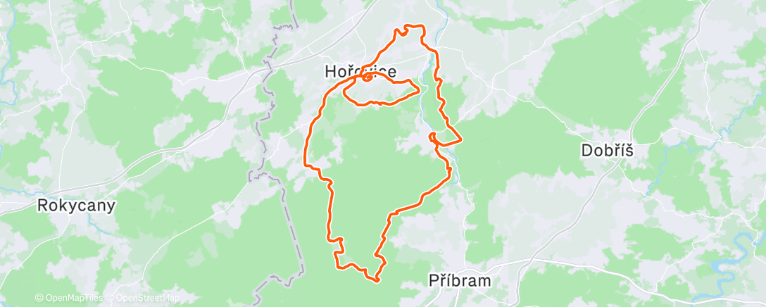 Map of the activity, Spirála 🌀 - DNF