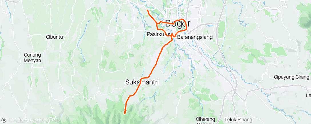 Map of the activity, Kujang sukman