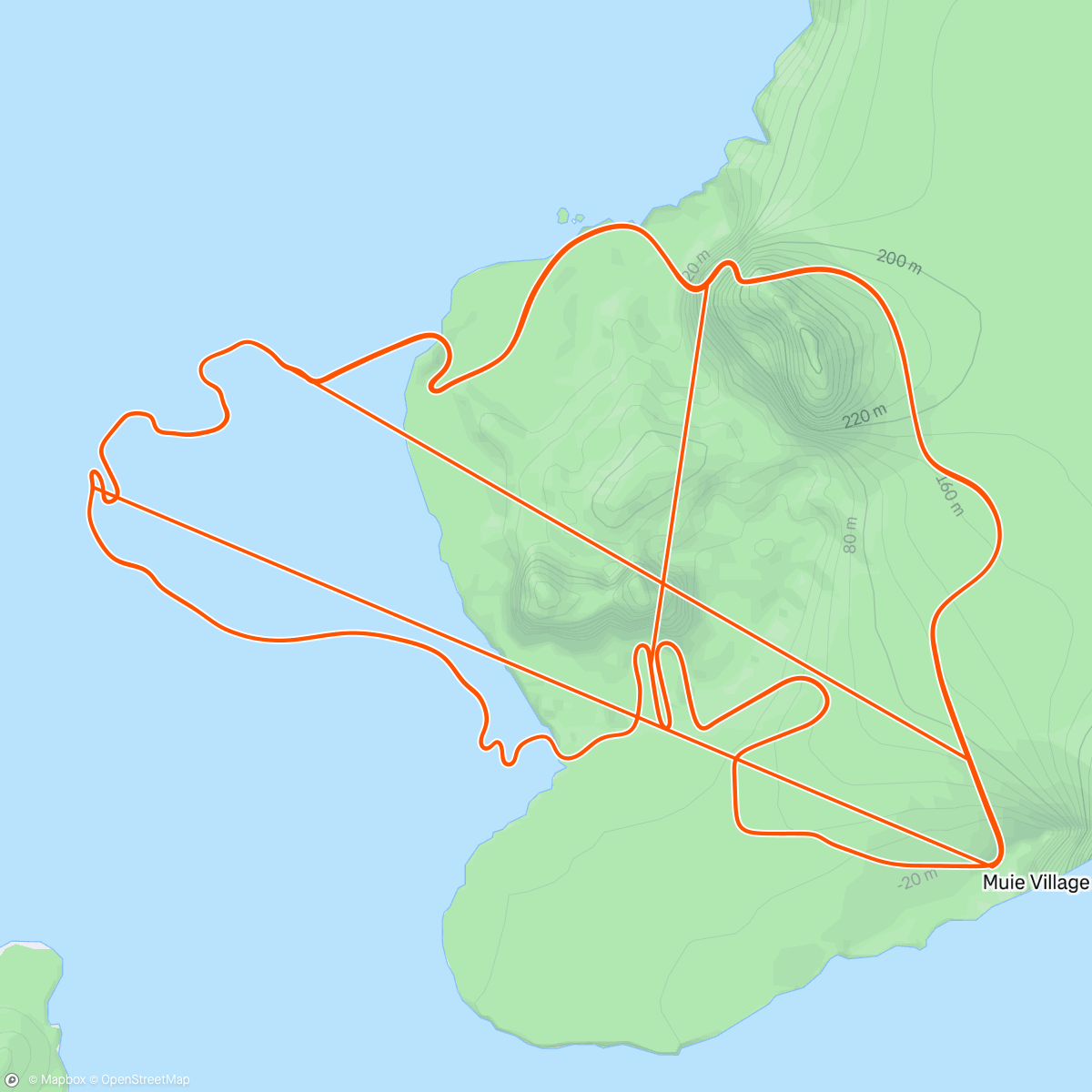 Map of the activity, Zwift - Pacer Group Ride: Volcano Flat in Watopia with Miguel