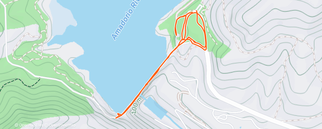 Карта физической активности (Lunch Hike)