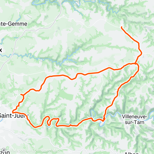 Carte de l'activité
