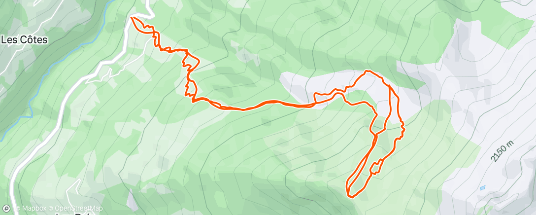 Carte de l'activité Outray ❄️😍