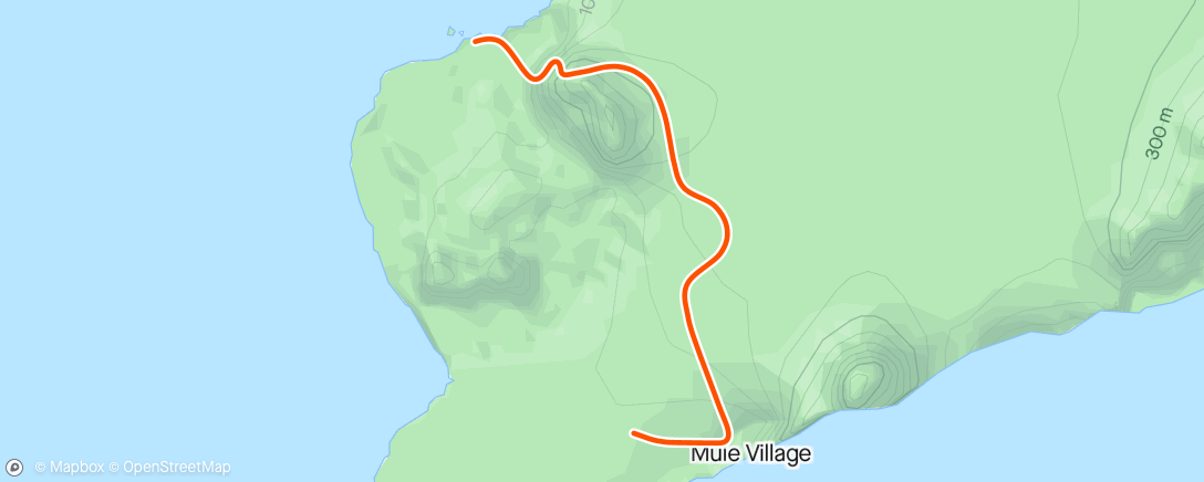 Map of the activity, Zwift - Ladder Intervals in Watopia