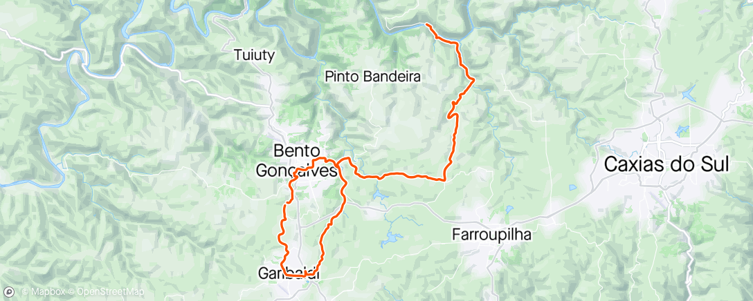 Map of the activity, 12/24 - Ponte de Ferro