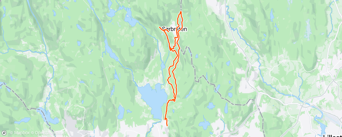 Map of the activity, Mountain Bike Ride 🌼🌸🌼 Forest trails and flowers