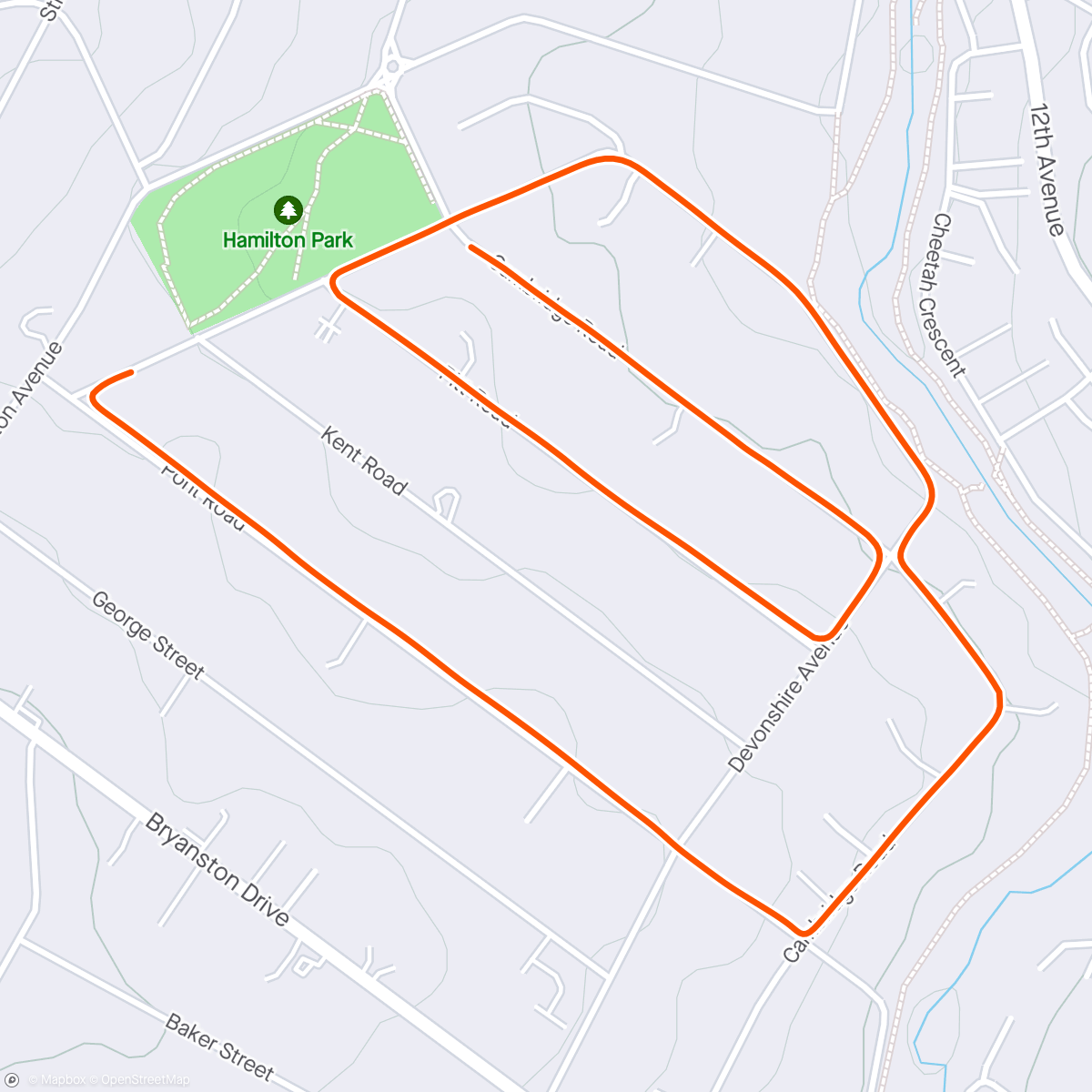 Map of the activity, Not a runner, but may run